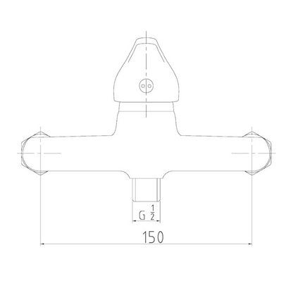 Aqua-Su "Tiado" Duscharmatur (chrom)