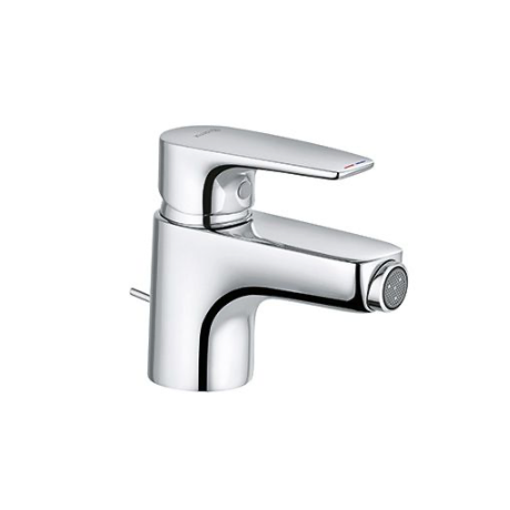 KLUDI "PURE&SOLID" Bidet-Einhebelmischer ohne Ablaufgarnitur (chrom)
