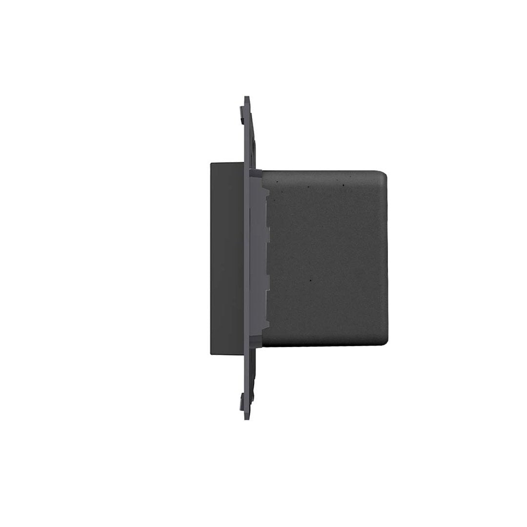 Livolo einfaches USB-Modul mit USB-C und USB-A in Schwarz