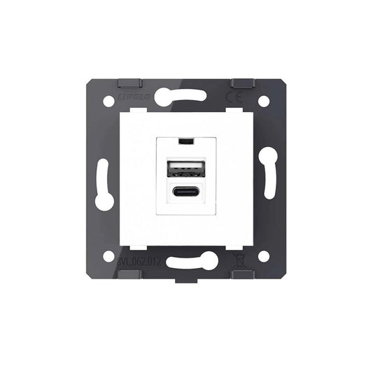 Livolo Modul zum Aufladen USB-A + USB-C