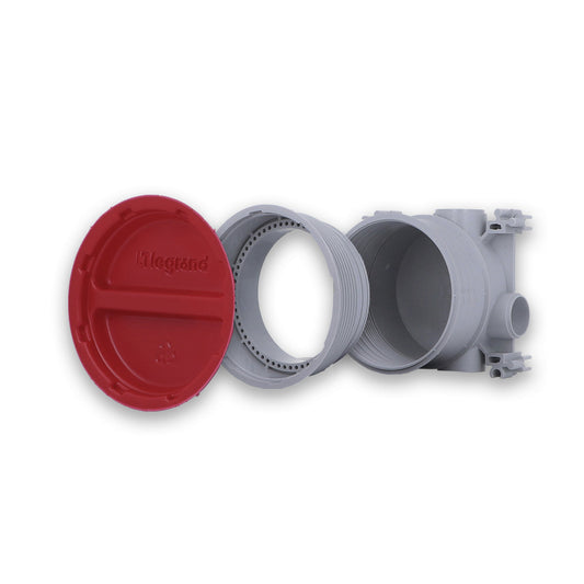 Bodendose mit 67 mm Schraubabstand