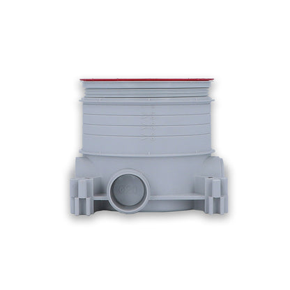 Bodendose mit 67 mm Schraubabstand