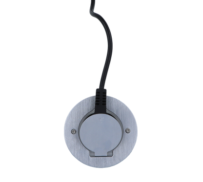 Legrand Edelstahl-Bodensteckdose + Steckdose VDE LG-089701-77211