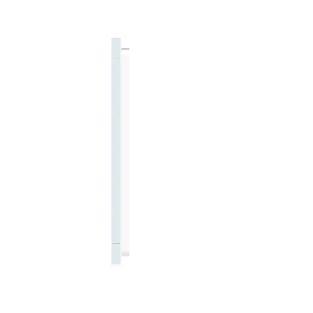 LIVOLO Weiße Glasblende für 2 2-fache Touch-Schalter + 2 Module
