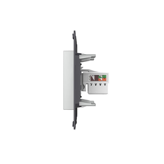 Livolo graues Telefon- und Netzwerk-Modul