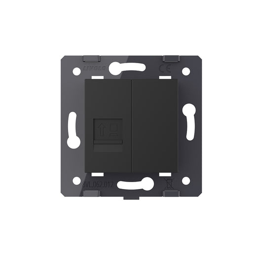Livolo LAN-Modul CAT6A in Schwarz