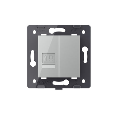 Livolo einfaches, graues LAN-Modul CAT6A