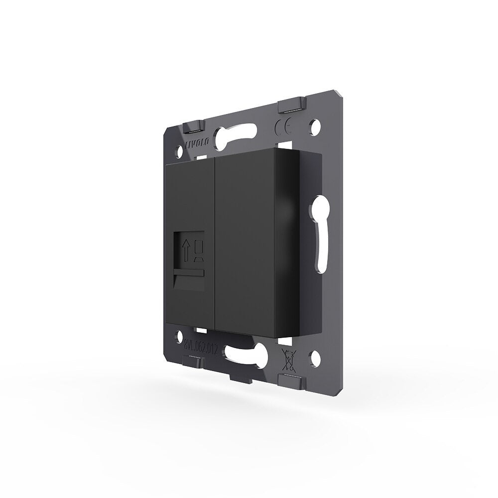 Livolo LAN-Modul CAT6A in Schwarz