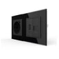 Livolo Steckdose mit USB C + Telefon m. USB A inkl. Glasrahmen Schwarz