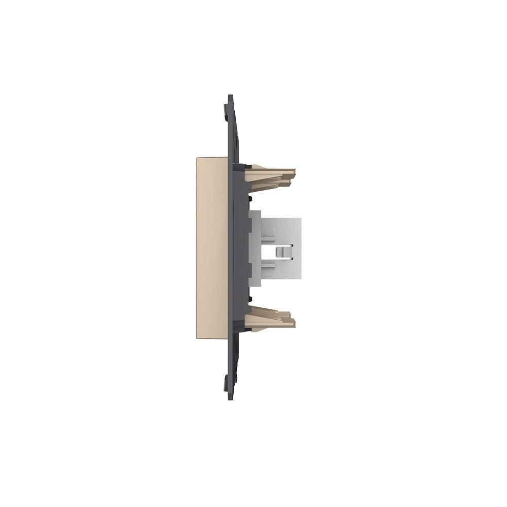 Livolo HDMI-Modul als End-Dose in Gold