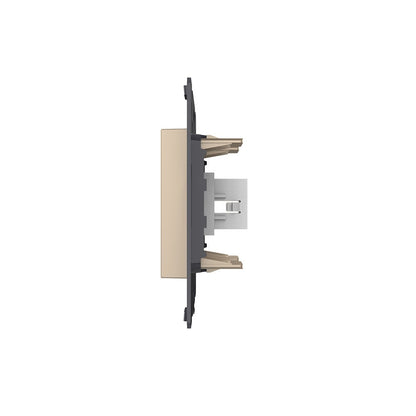 Livolo HDMI-Modul als End-Dose in Gold