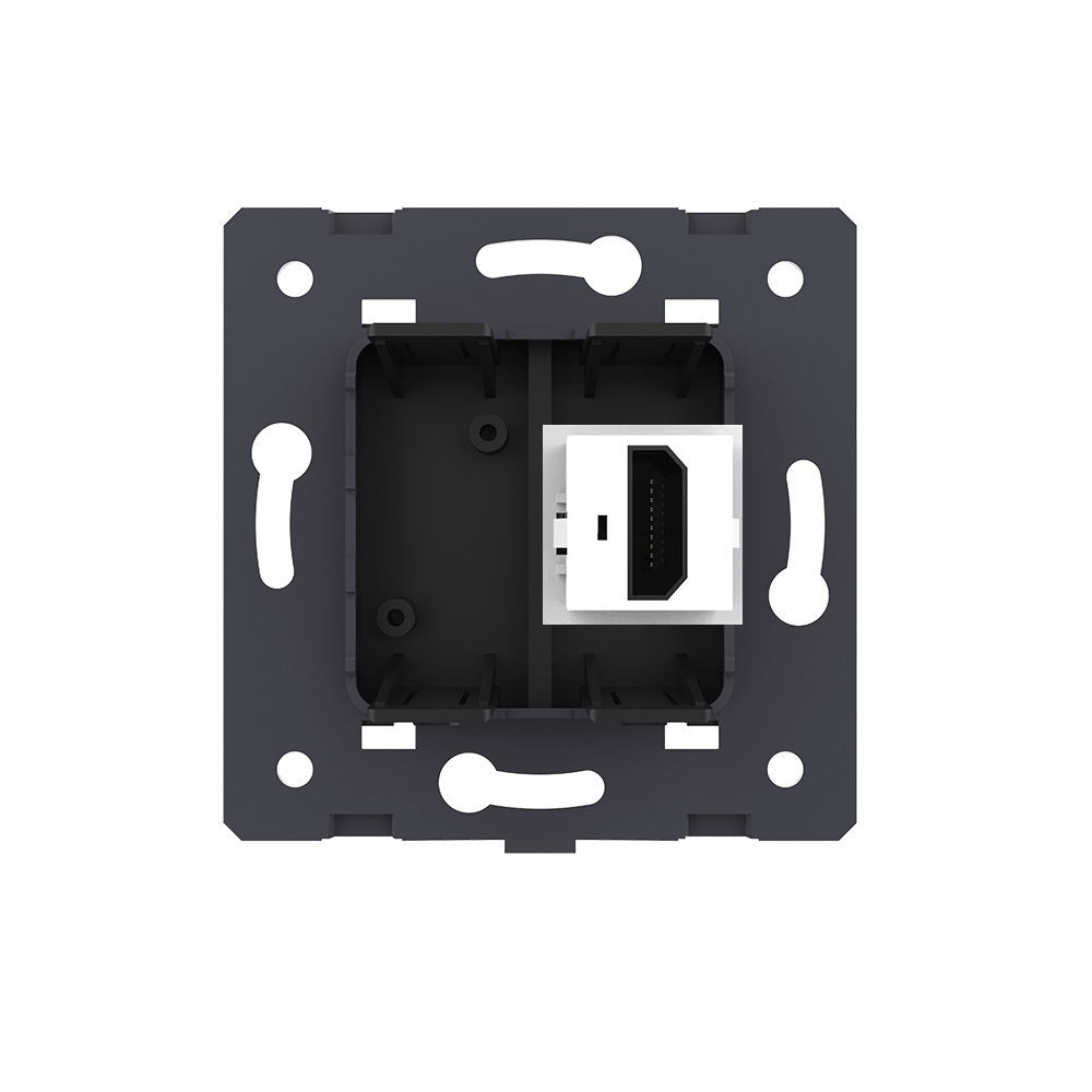Livolo HDMI-Modul als End-Dose in Schwarz