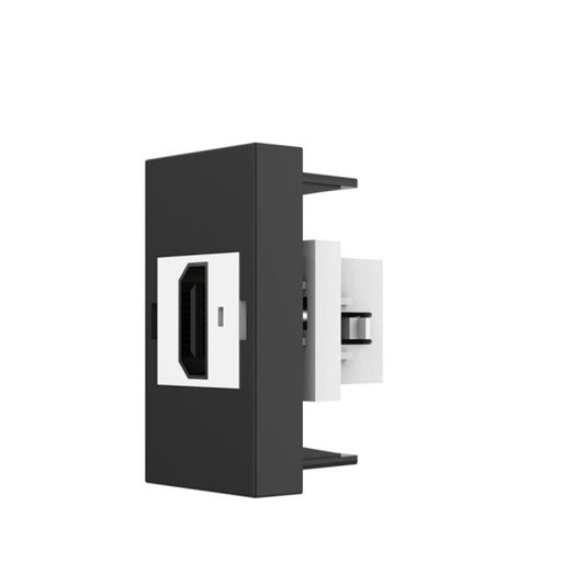 Livolo halbes HDMI-Modul in Schwarz