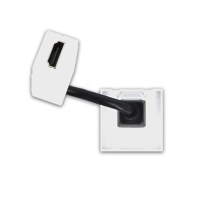 LIVOLO Einbau HDMI Kupplung mit flexiblen Kabel Unterputzmontage