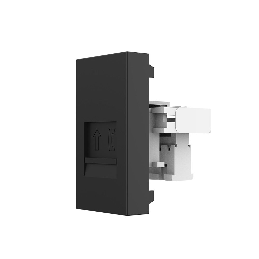 Livolo halbes Telefon-Modul in Schwarz