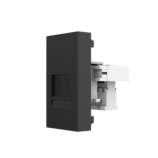 Livolo halbes Telefon-Modul in Schwarz