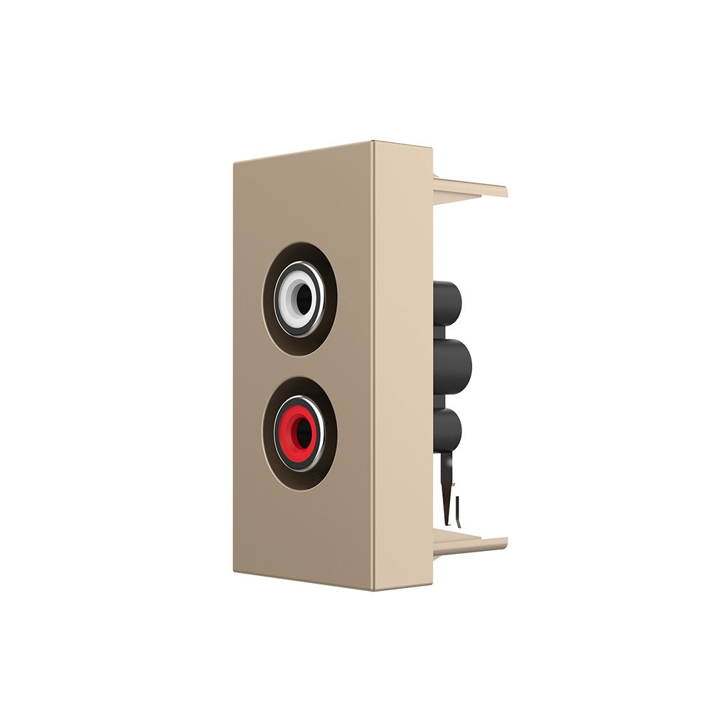 Livolo halbes, goldenes Audio-Modul
