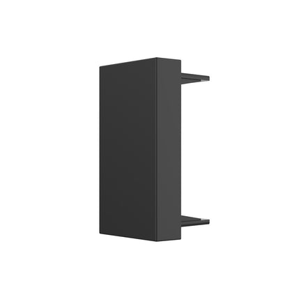 Livolo halbe Blind-Blende in Schwarz