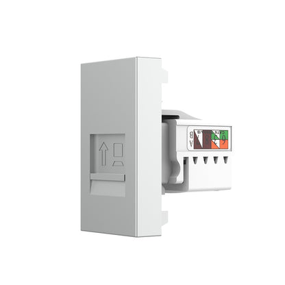 Livolo halbes, graues LAN-Modul CAT5e