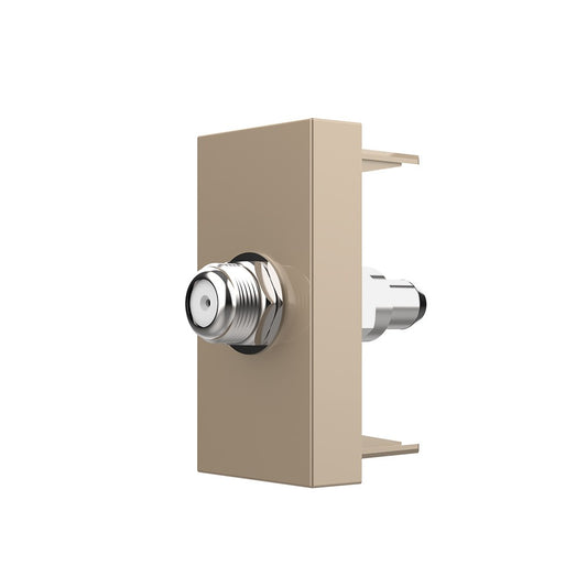 Livolo halbes, goldenes SAT-Modul