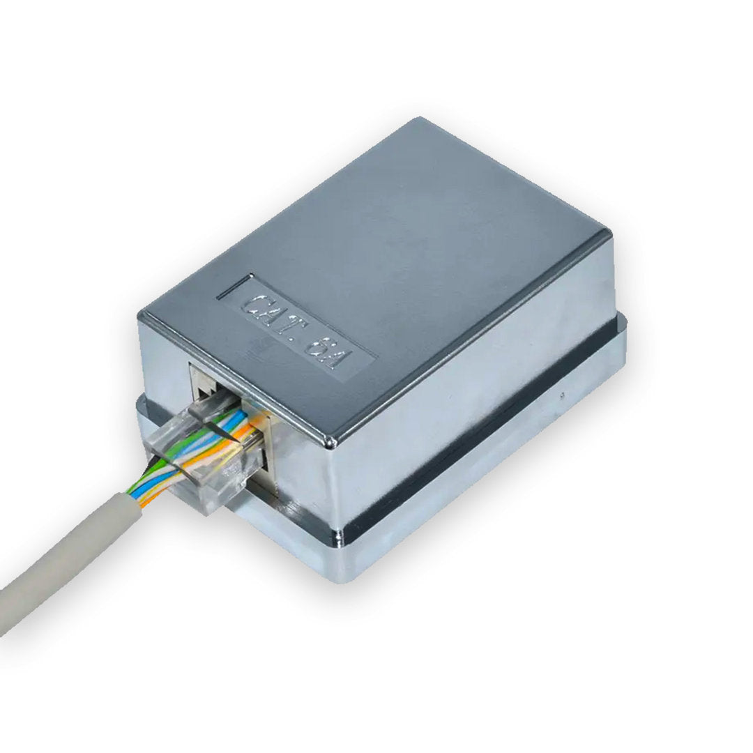 Netzwerkdose LAN CAT6A DSL für Aufputzdose Daten Buchse geschirmt RJ45