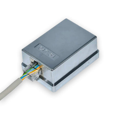 Netzwerkdose LAN CAT6A DSL für Aufputzdose Daten Buchse geschirmt RJ45
