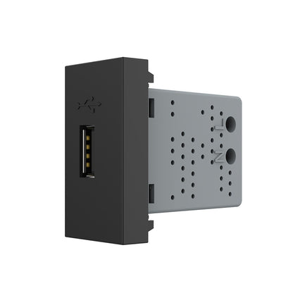 Livolo halbes USB-Modul in Schwarz