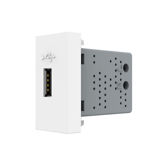 Livolo halbes USB-Modul in weiß