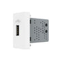 Livolo halbes USB-Modul in weiß