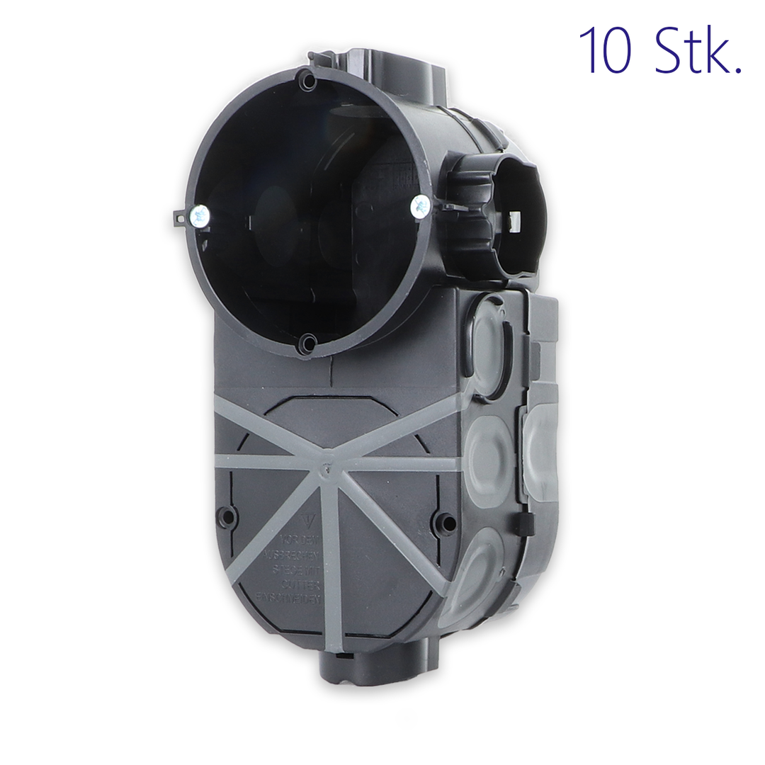 10x f-tronic Unterputzdose Luftdicht Tiefe von 67mm