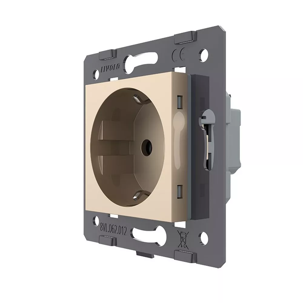 Livolo Steckdosen-Modul in Gold