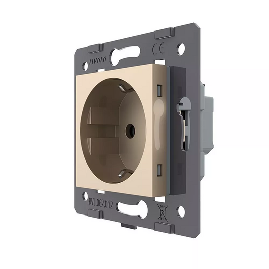 Livolo Steckdosen-Modul in Gold
