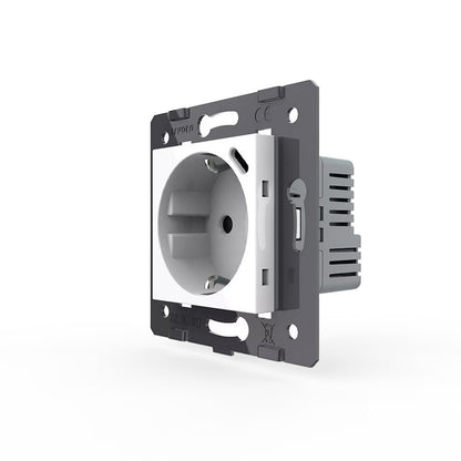 Livolo weißes Steckdosen-Modul mit USB-C