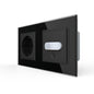 Livolo Steckdose und Bewegungsmelder Touch-Schalter Glasblende Schwarz