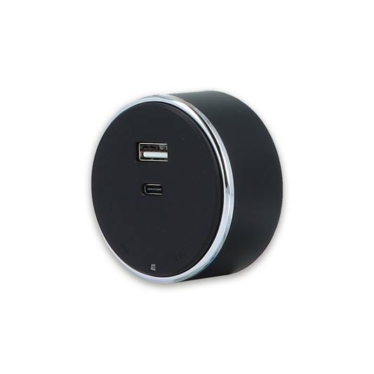 USB-A/C Modul für Steckdosenschienensystem