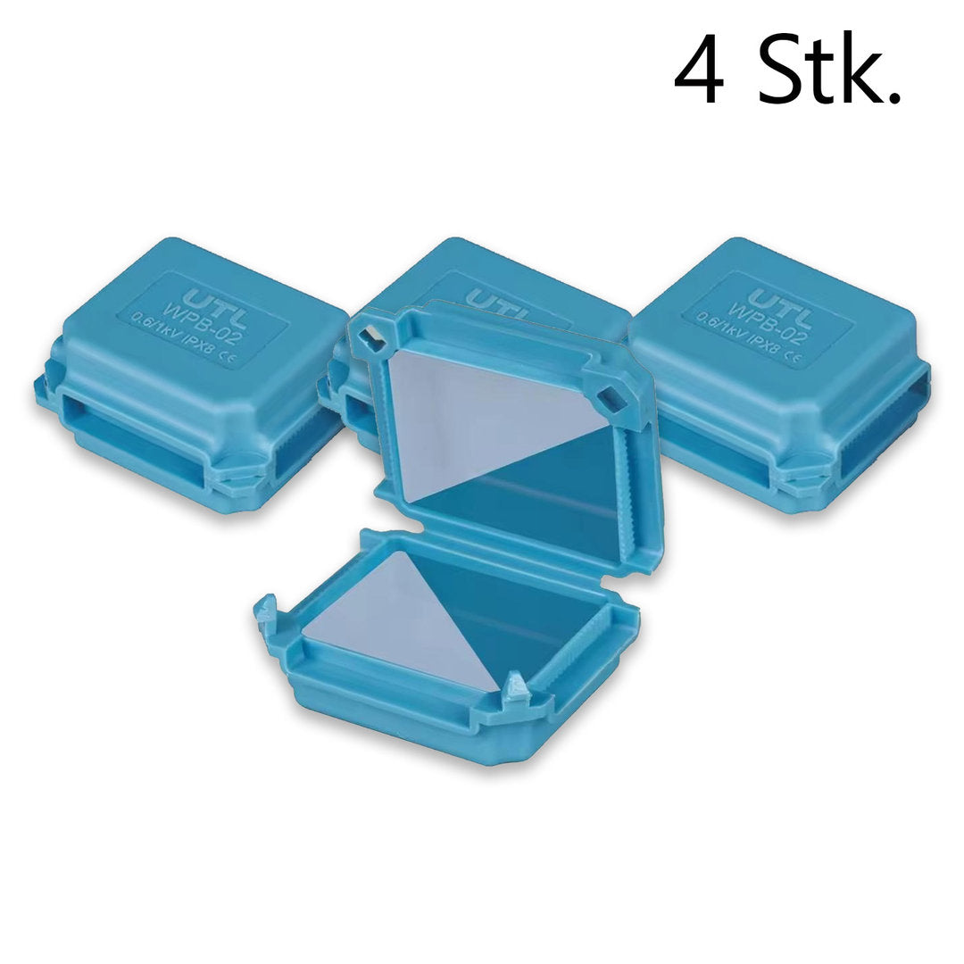 4 Gelboxen für Klemmen Wasserschutz für alle Arten von Klemmen