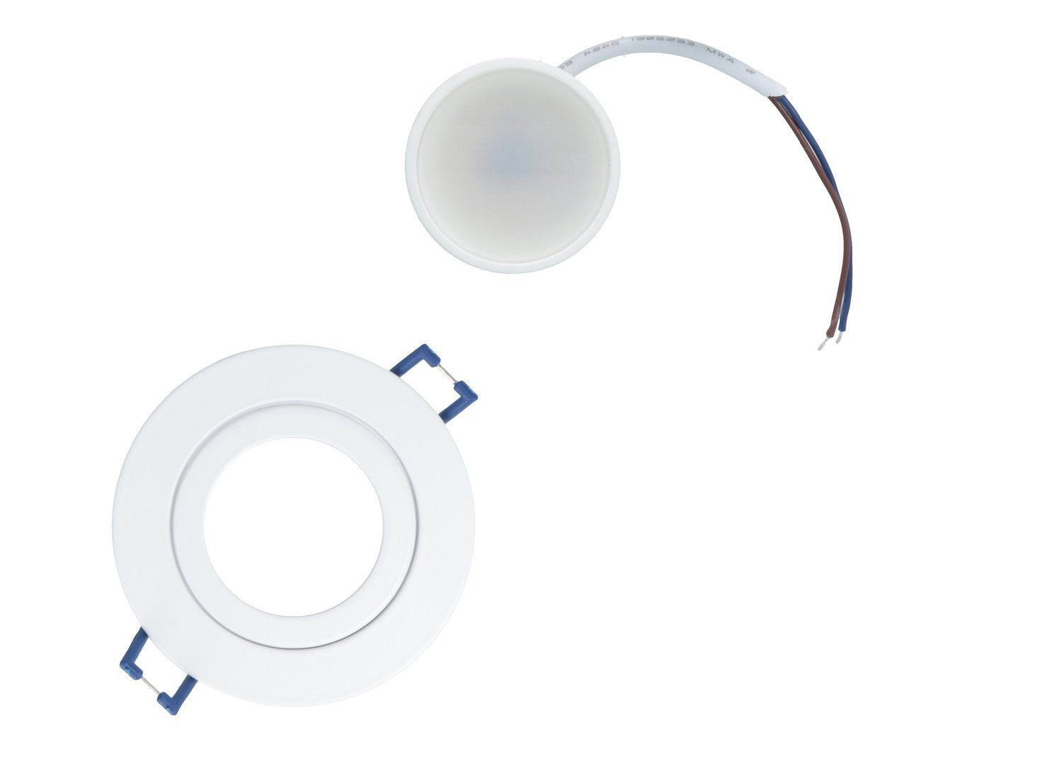 LED Deckenspot Warm-Weiß m. weißem Gehäuse
