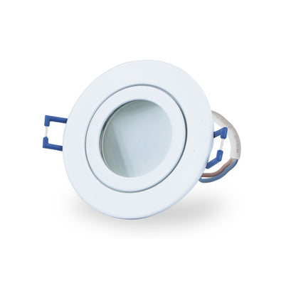 LED Deckenspot Kalt-Weiß m. weißem Gehäuse