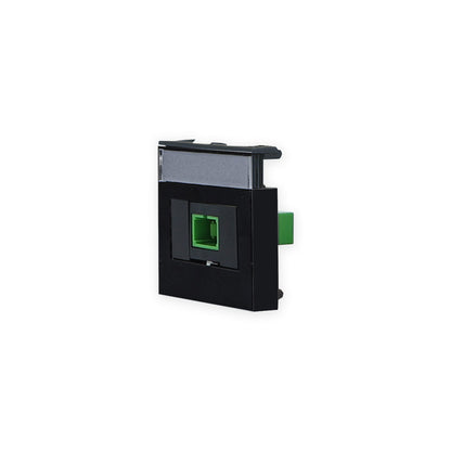 Livolo Glasfaser-Anschluss-Modul in schwarz / ISO 61754-4