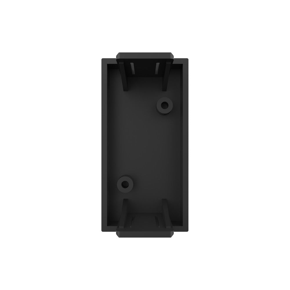 Livolo halbe Blind-Blende in Schwarz
