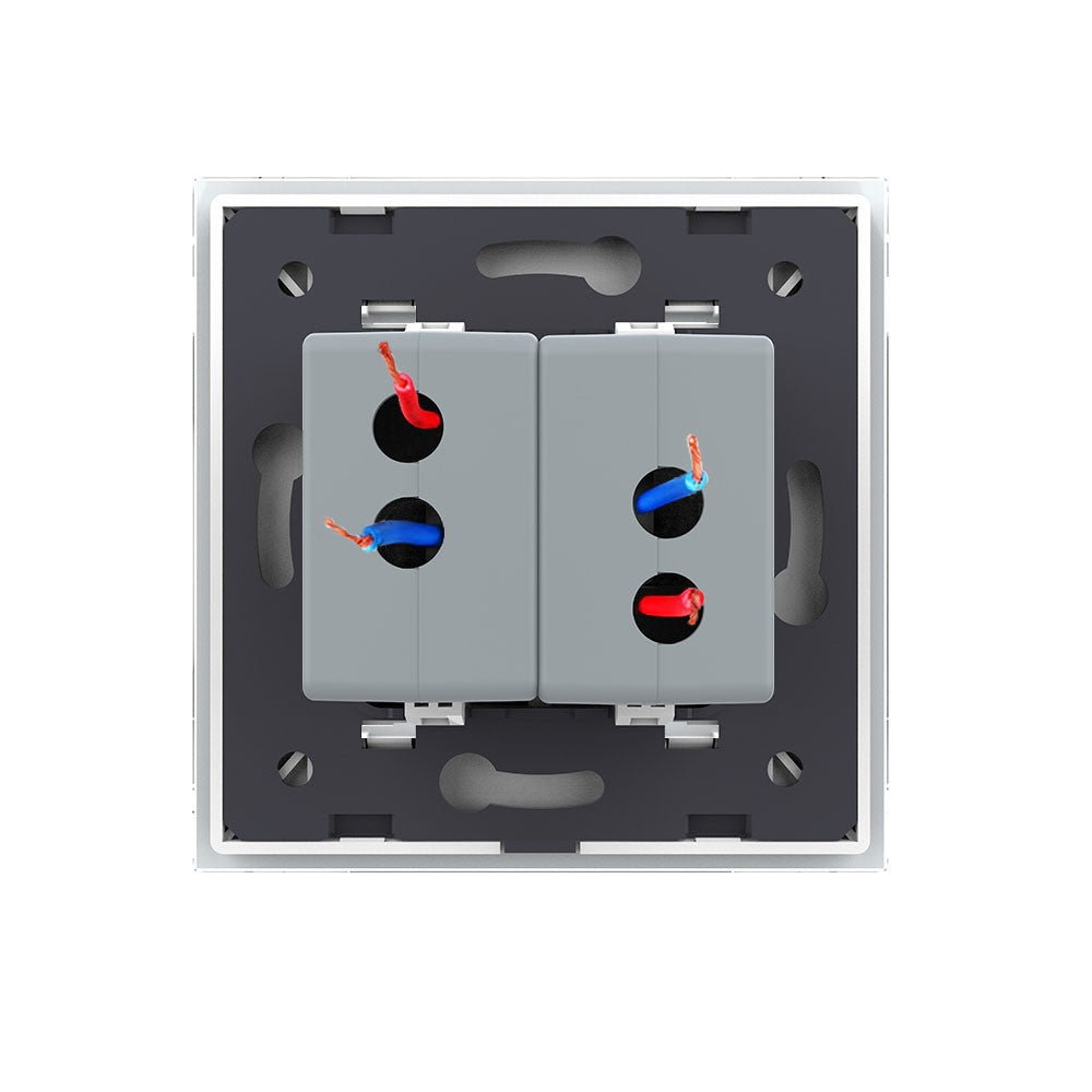 Livolo zweifaches USB-Modul zum Aufladen von Geräten mit Glasblende