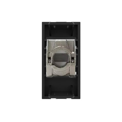 Livolo halbes LAN-Modul CAT6A in Schwarz