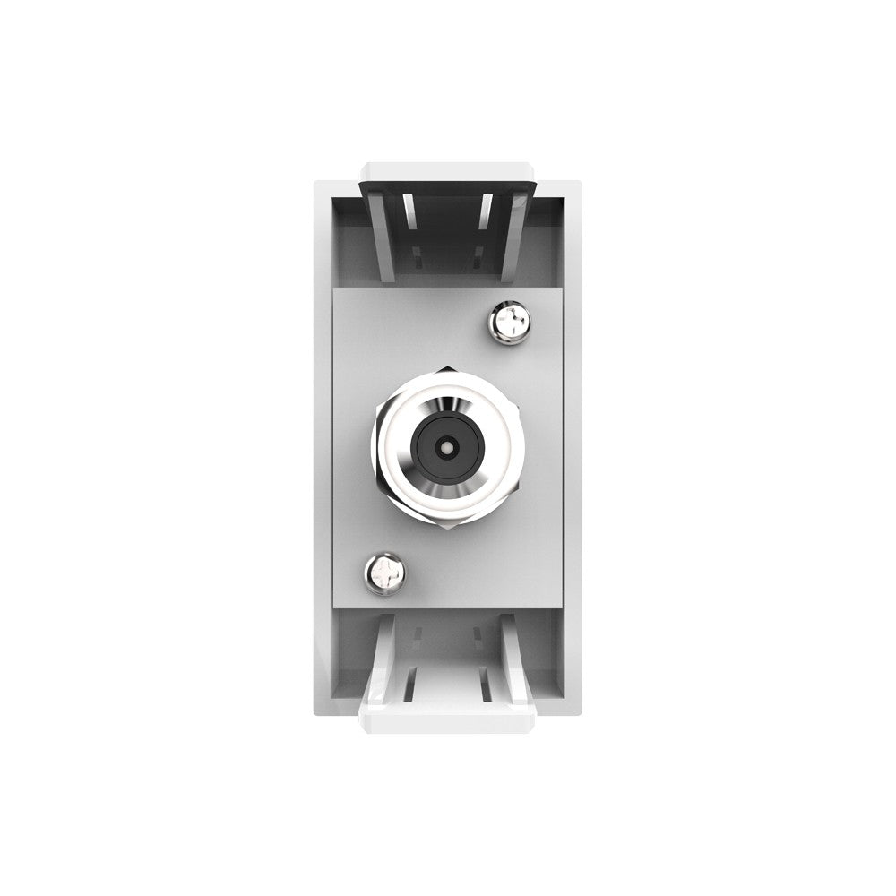 Livolo halbes SAT-Modul in weiß