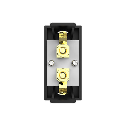 Livolo halbes Lautsprecher-Modul zum Schrauben in Schwarz