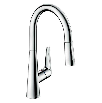 Hansgrohe "Talis M51 200 2jet" Spültisch-Einhebelmischer (herausziehbar, chrom)