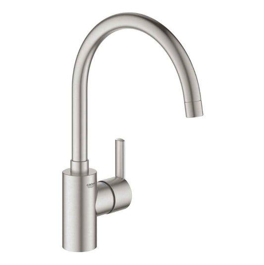GROHE "Feel" Spültisch-Einhebelarmatur (supersteel)