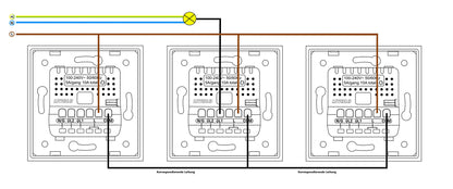 Livolo Kombination aus Wechselschalter und Steckdose in grau