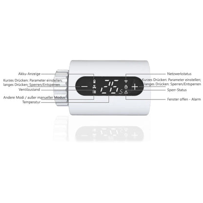 WLAN Heizkörperthermostat Thermostat Regler für Heizkörper