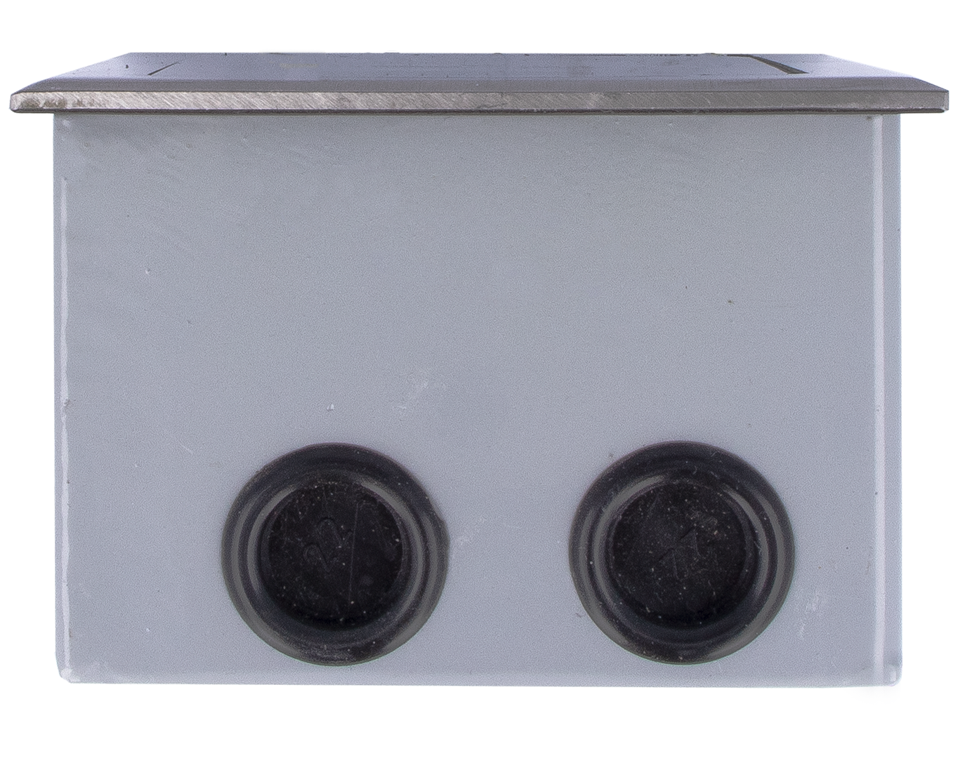 Bodentank 1-fach versenkbar (Steckdose VDE + 1/2 Blind-Blende)
