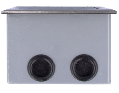 Bodentank 1-fach versenkbar (Steckdose VDE + 1/2 Blind-Blende)